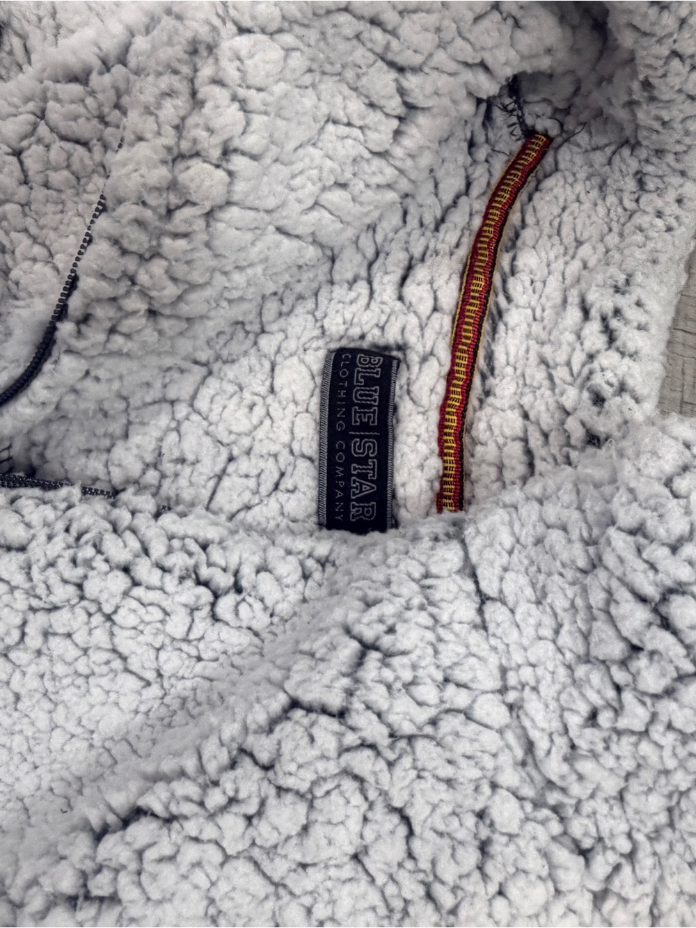 Cozy Women's Light Gray Sherpa Utility Jacket - Picture 2 of 3